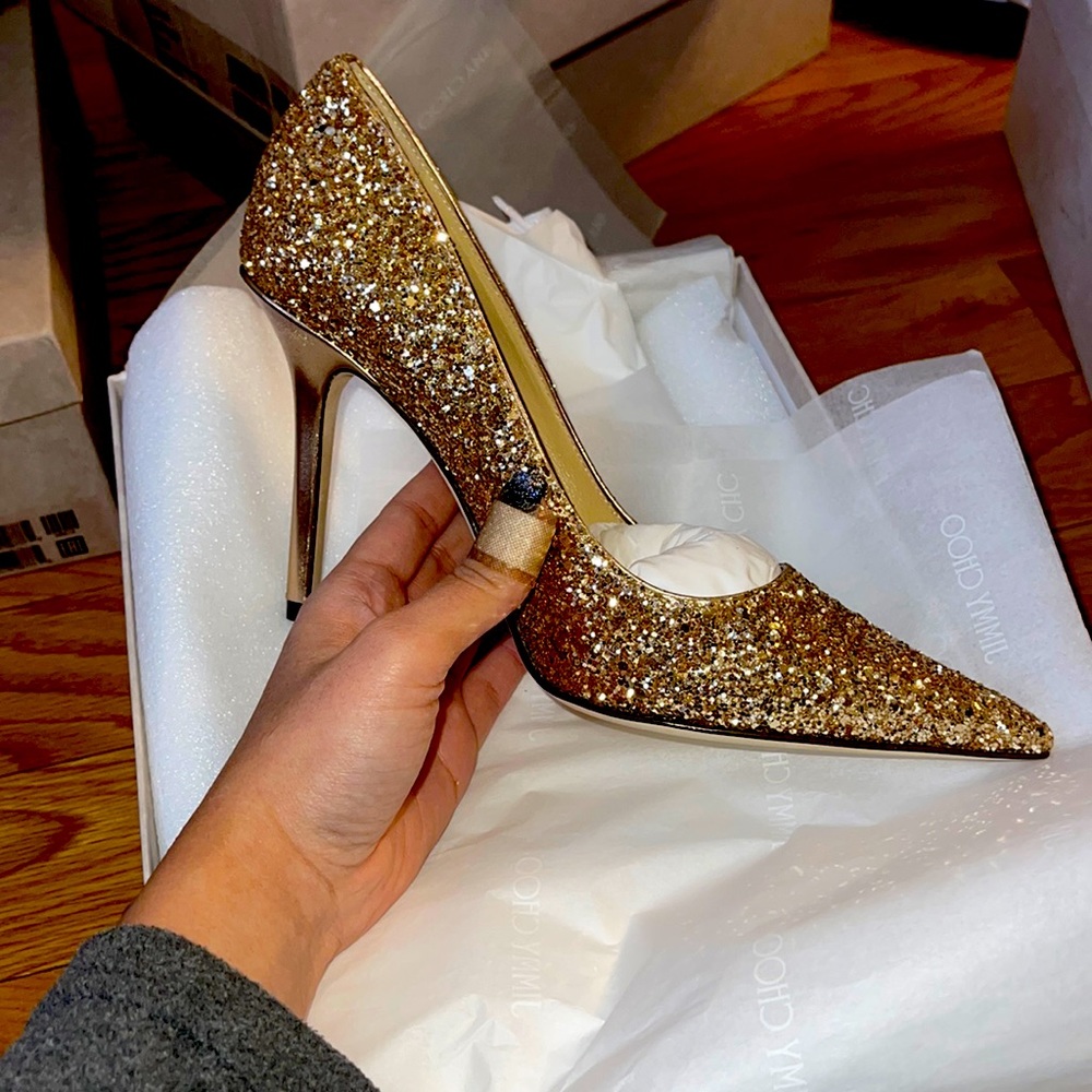 Jimmy choo goldie new season 100mm